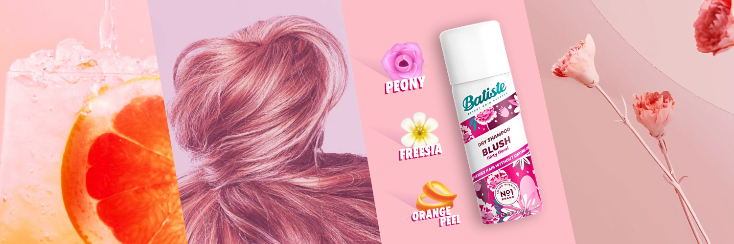 Sampon uscat Blush, 50 ml, Batiste